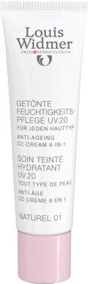 WIDMER Feuchtigk.Pfl.getönt UV 20 CC naturel o.P.